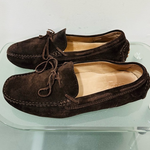 Koio Maranello in‎ Brown  Suede Shoes loafers Mens Size 10 M main image 5